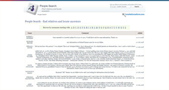 Desktop Screenshot of locateancestors.com