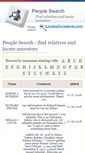 Mobile Screenshot of locateancestors.com